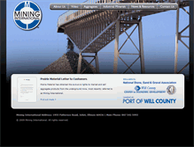 Tablet Screenshot of mininginternational.com